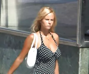 Candid - Busty Bouncing Tits جلد 3